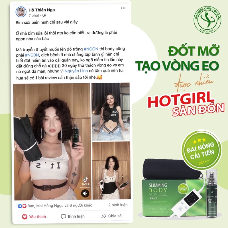 Bộ quấn nóng body slim mới