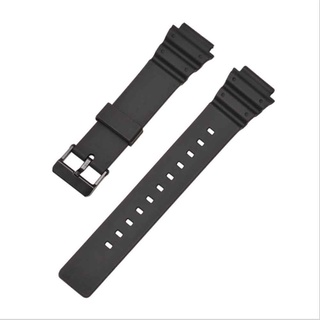Watch Strap Band for CASIO MRW-200H, MRW200H, MRW 200, MRW 200H - Black