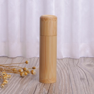 BS * Hộp ống tre kín khí Hộp đựng gia vị nhỏ có nắp 4 kích thước