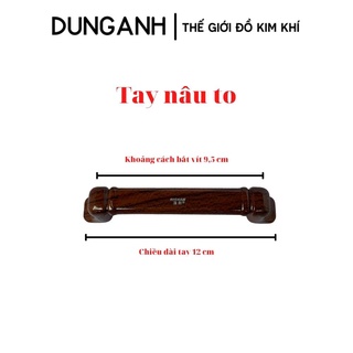 Tay nắm tủ Kim Khí Dung Anh, tay co cửa tủ bằng nhựa tặng kèm vít