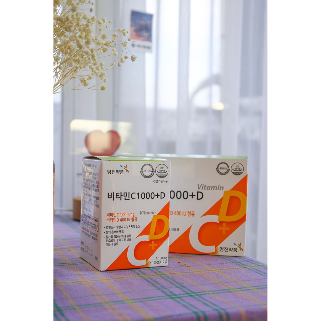 Nơi nào sản xuất vitamin C D Hàn Quốc?
