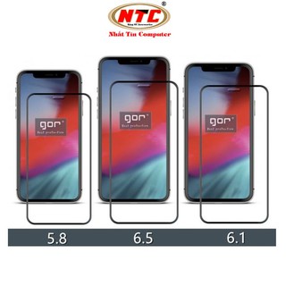 Miếng dán mặt kính cường lực NTC 9D / 10D / 11D / 21D full màn hình cho các dòng iPhone (Hàng loại 1)