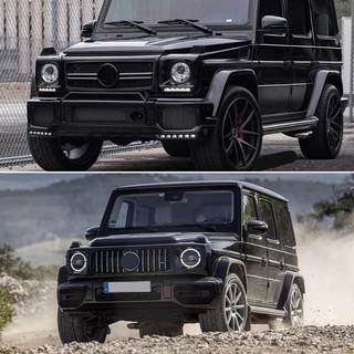 Đèn Xi Nhan Trước Màu Đen Bóng Cho Mercedes Benz W463 G-Class G500 G550 G55 G63 G65 1986-2018 A4638260057