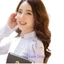 Áo dài trắng học sinh cổ vuông Hở 02 tà LỤA MỸ truyền thống may sẵn