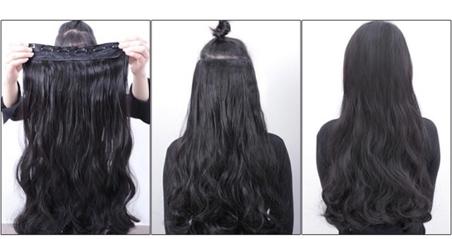 [HÌNH THẬT KÈM CLIP] KẸP TÓC GIẢ XOĂN NHIỀU MÀU SỈ TOÀN QUỐC
