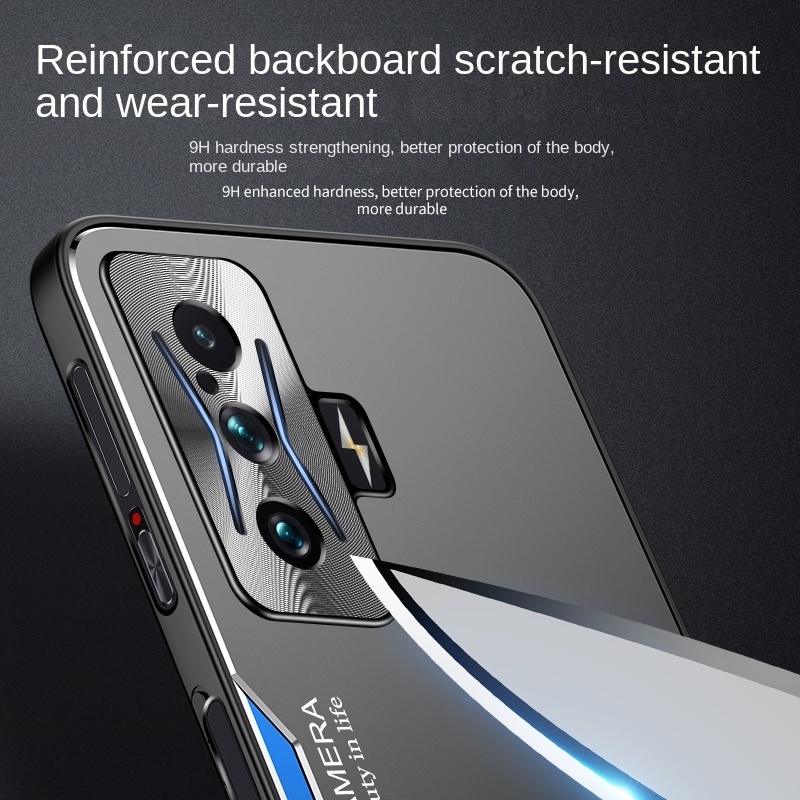 Ốp Điện Thoại Hợp Kim Nhôm Bảo Vệ Toàn Diện Chống Sốc Cho Redmi K50 Pro K50 Gaming