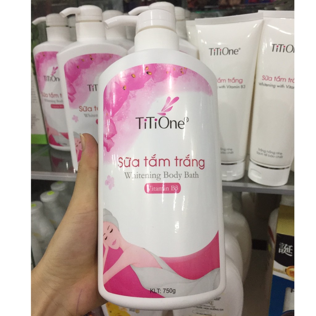 MẪU MỚI Sữa tắm trắng titione 750g/200G | Shopee Việt Nam