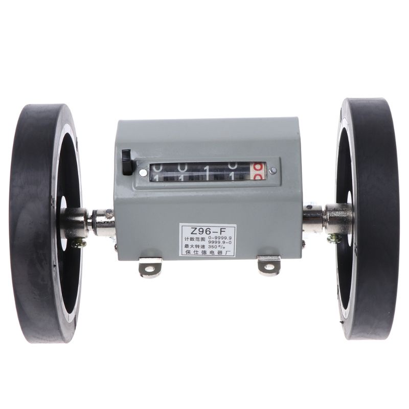 Bộ đếm chiều dài khoảng cách cơ học Z96-F hai bánh lăn 0-9999.9m