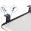 1 Pair Height-Adjustable Guides with Bearing for Drawer Keyboard Shelf