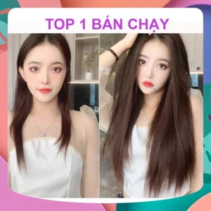 SẢN PHẨM KẸP TÓC GIẢ THẲNG TỰ NHIÊN LÀM DÀI TÓC