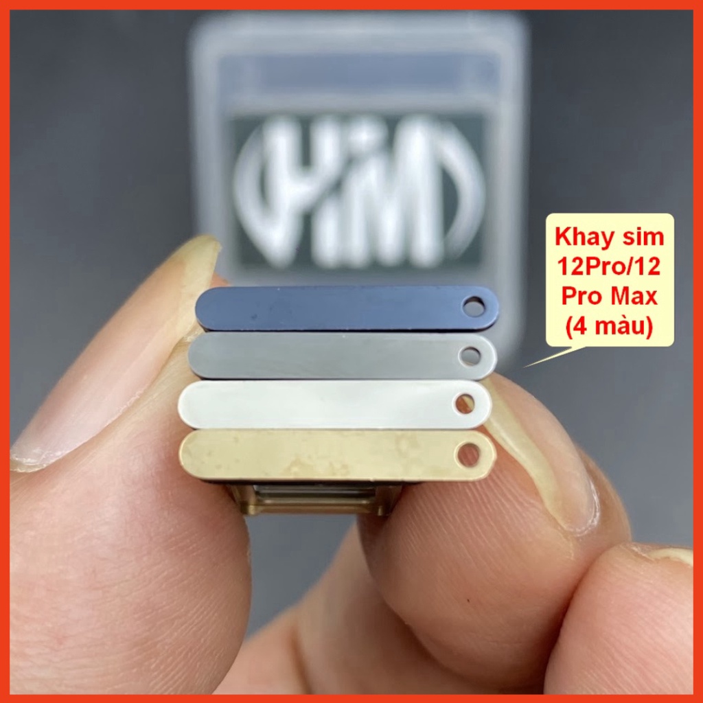 Combo ổ và khay 2 sim 12PM thay thế và nâng cấp điện thoại từ 1 SIM vật lý lên 2 SIM vật lý