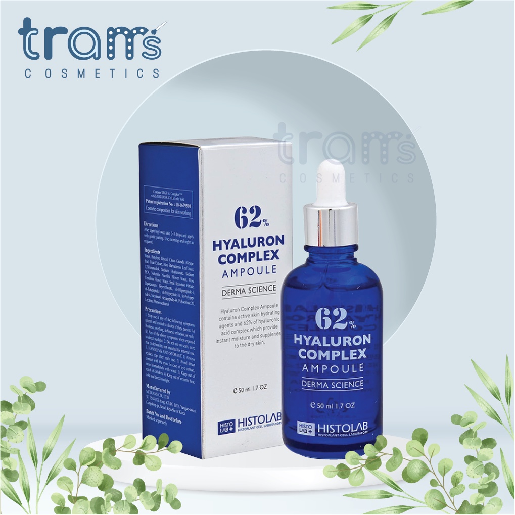 SERUM CẤP ẨM HA HISTOLAB 62 HYALURON COMPLEX AMPOULE 50ml Shopee