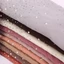 Jifang Chất Lượng Cao Đồng Bằng Bong Bóng Voan Hijab Khăn Choàng Pashmina Tudung Shimmer Đầy Sao Kim Cương Giả Ngọc Trai Trắng Hạt Khăn Choàng WJ339