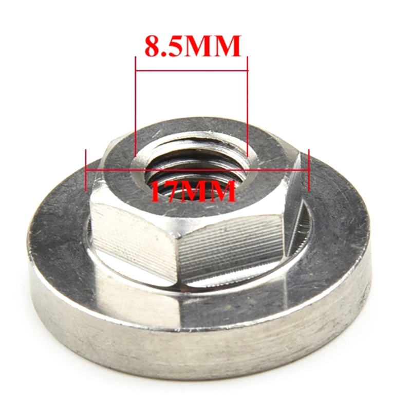 Set 2 dụng cụ khớp nối mép bên ngoài bên trong thay thế ren M10 dành cho máy mài góc