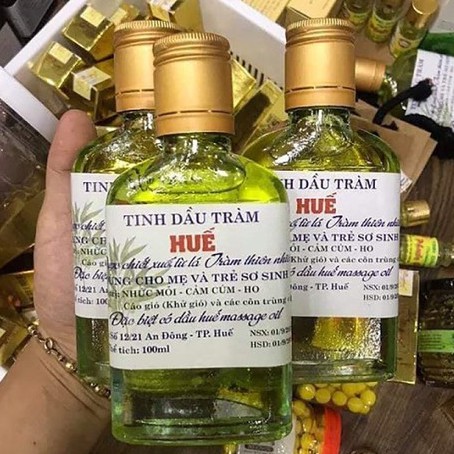 Hình ảnh thực tế Tinh Dầu Tràm Huế Nguyên Chất 100ml chính hãng trên Shopee