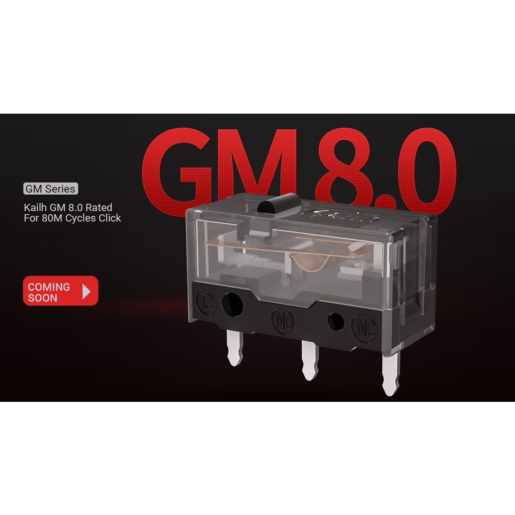 Nút click chuột Kailh GM 8.0 Black Mamba 80 triệu lần bấm - Hàng chính ...
