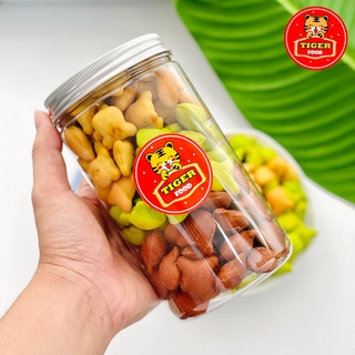 Bánh gấu nhân kem 3 vị 440g 💖TIGER FOOD💖 Set bánh gấu 3 vị Socola - Matcha - Bơ ăn Siêu Ngon - ăn vặt Sài Gòn