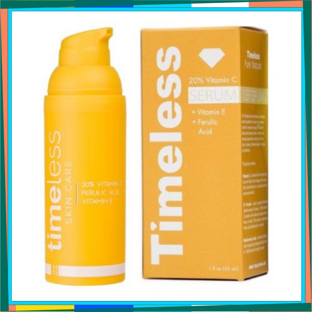 Timeless Vitamin C 20 . Serum Timeless Chính Hãng chuẩn hãng auth