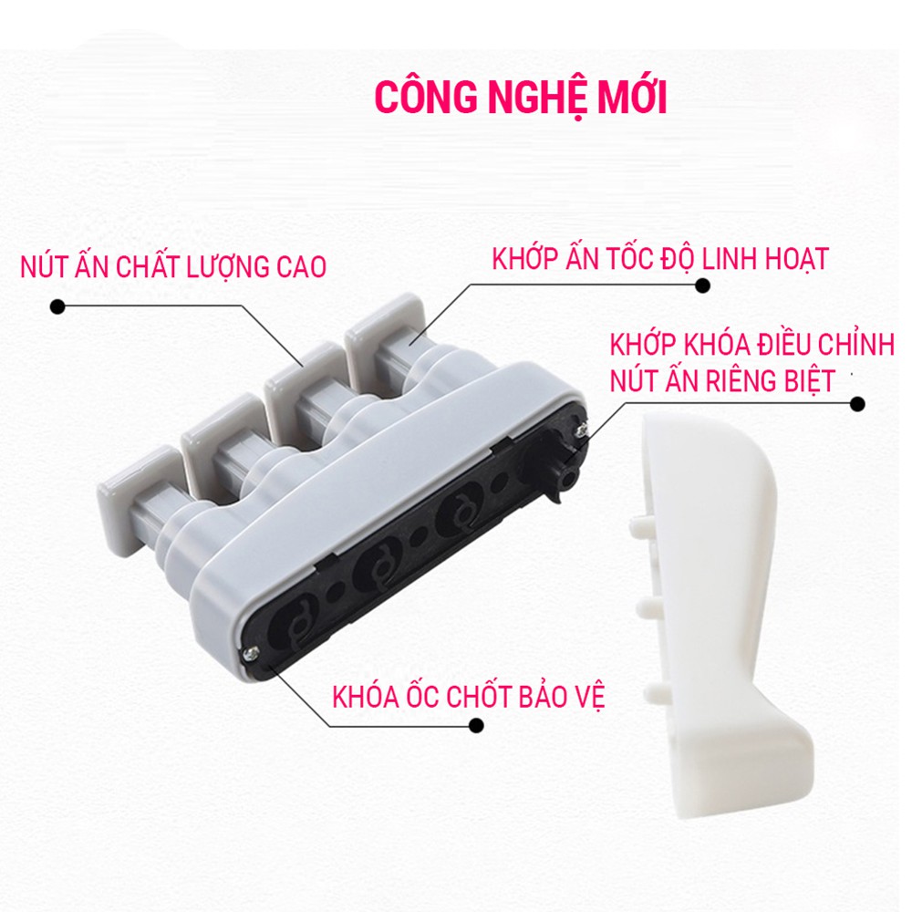 Ảnh Kìm bóp tay, tập cơ tay, dụng cụ tập cơ tay, tập gym điều chỉnh lực SPORTY YGW31 4