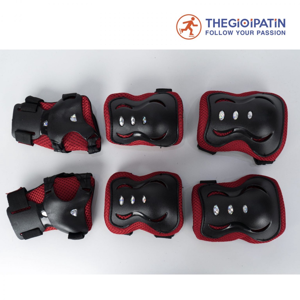 Ảnh Combo Mũ Bảo Hiểm Và Bộ Bảo Hộ Trẻ Em Cougar Gồm 6 Món Bảo Vệ Đầu, Khuỷu Tay, Khuỷu Chân Cho Bé Khi Chơi Thể Thao 1
