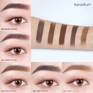 Chì Kẻ Mày Hai Đầu  Karadium Flat Eyebrow Pencin