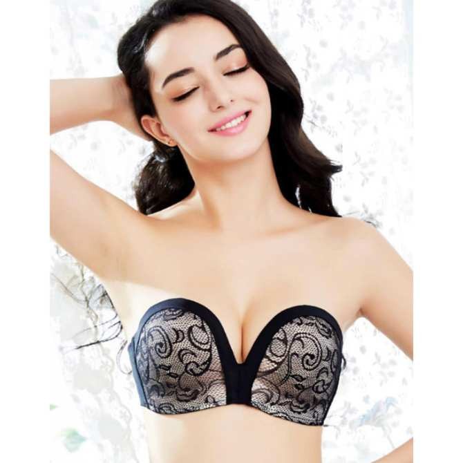 (XẢ LỖ )Áo ngực chống tụt đệm vừa hàng BAQIYA