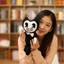 BH2 Trò Chơi Uốn Cong Và Máy Mực Sang Trọng Đồ Chơi Búp Bê Nhồi Bông Dễ Thương Đồ Chơi Halloween Trẻ Em Trẻ Em Quà Tặng Sinh Nhật Trang Trí