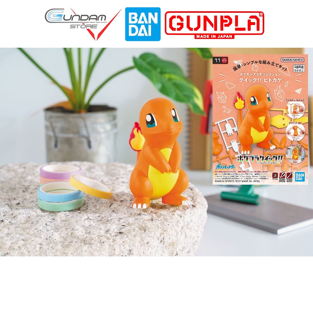 Mô Hình Pokemon Charmander Collection Quick 11 Pokepla Bandai Đồ Chơi ...