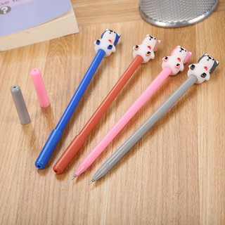 3 Bút Nước Mực Đen Gấu Đội Mũ - Thỏ Hồng VPP