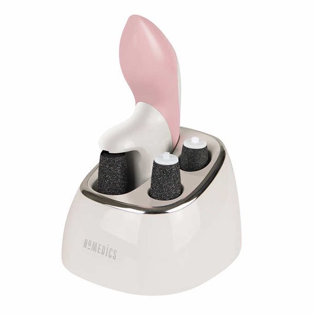 Máy tẩy da chết, chà gót chân siêu mài mòn dùng pin sạc HoMedics PED-1301
