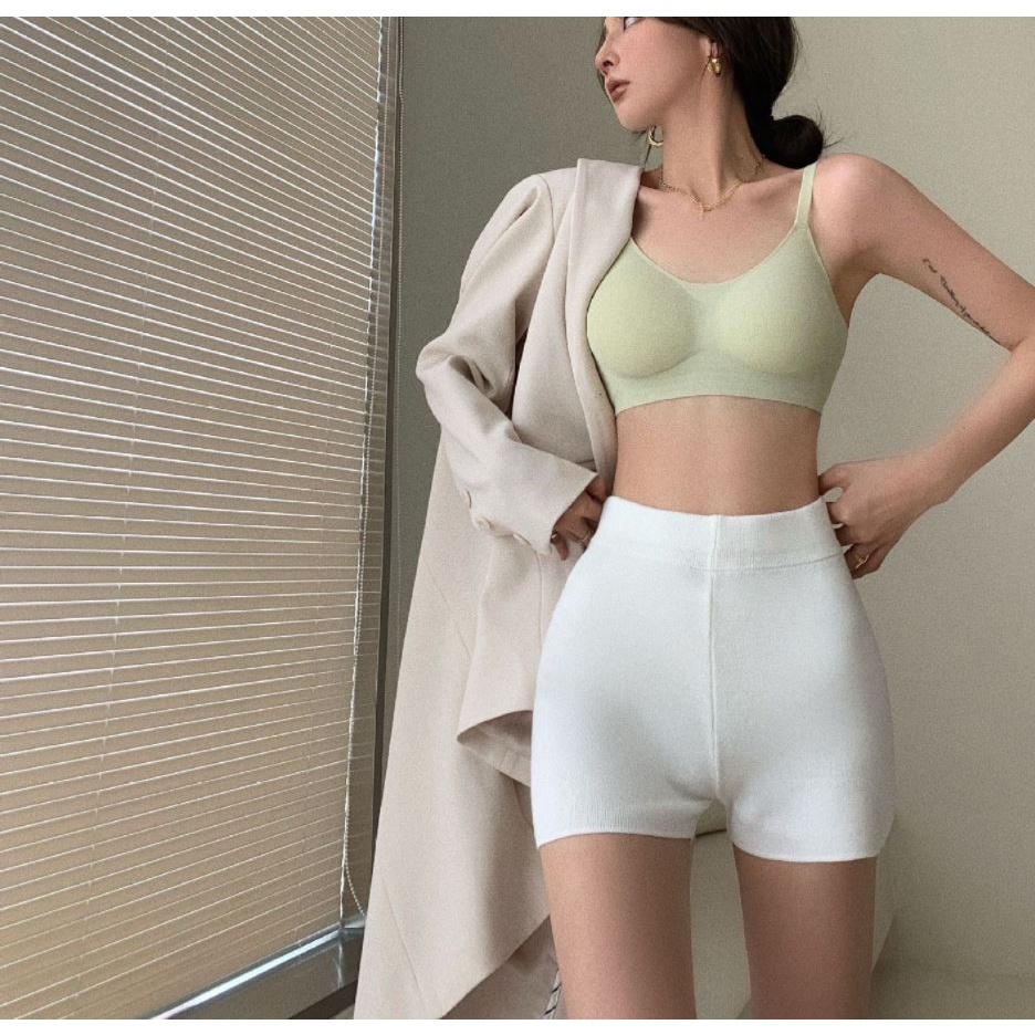 Quần đùi Biker Short nữ nâng mông vải co giãn 827