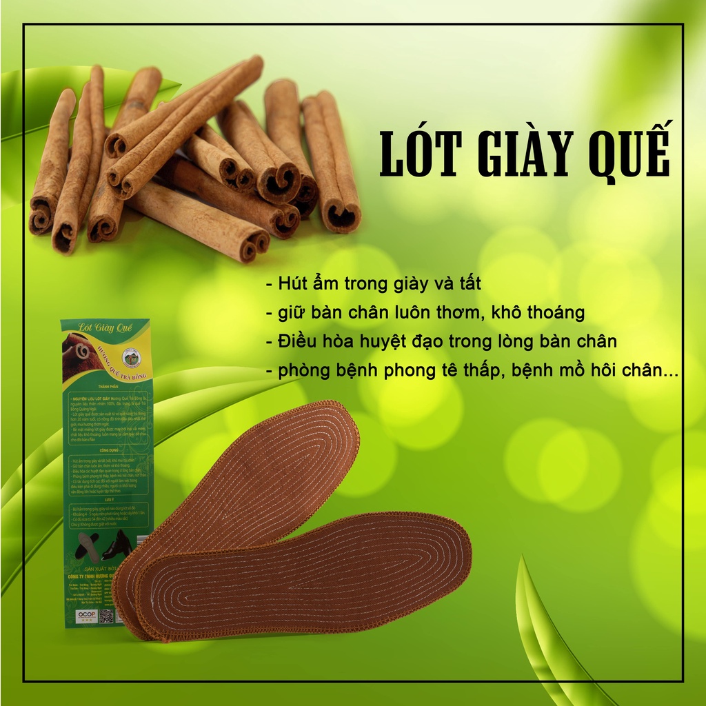 Ảnh Lót Giày Quế Hè - Hương Quế Trà Bồng 4