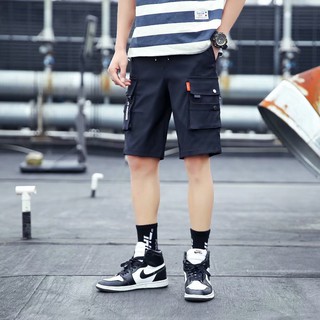 Quần SHORT TÚI HỘP Unisex ,Quân đùi lững khóa dây nai phong cách ulzzang full size C1