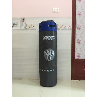 Bao Cát Đấm Bốc Boxing 100cm Da 3 Lớp Nhồi Sẵn Chính Hãng Đại Nam Sport + Kèm Xích Treo
