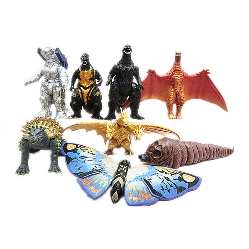 Set 10 Mô Hình Đồ Chơi Quái Vật Godzilla
