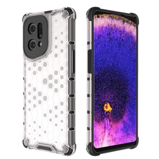 Ốp Điện Thoại Cứng Họa Tiết Tổ Ong Chống Sốc Cho OPPO Find X5 Pro Find X5 Reno 7 5G Reno 6