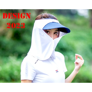 DESIGN 2023 - Khăn Che Nắng Chơi Golf Chông Tia UV Phong cách Châu ÂU hàng chính hãng Loại 1