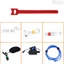 Set 50 Dây Nylon Buộc Tai Nghe / Dây Cáp Sạc Có Thể Điều Chỉnh Và Tái Sử Dụng