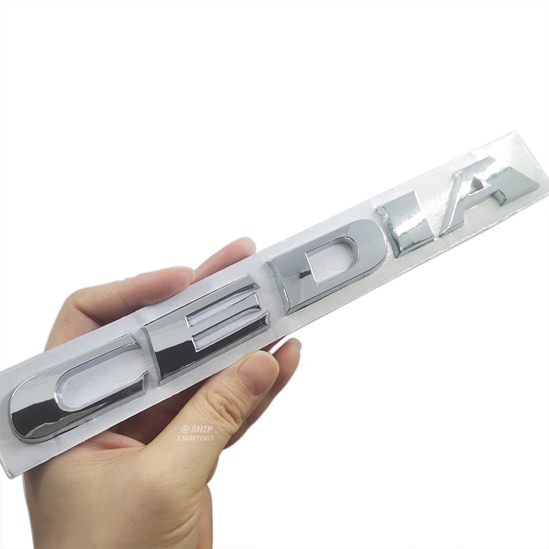 1 X ABS CEDIA Chữ Logo Ô Tô Tự Động Phía Sau Thân Cây Biểu Tượng Huy ...