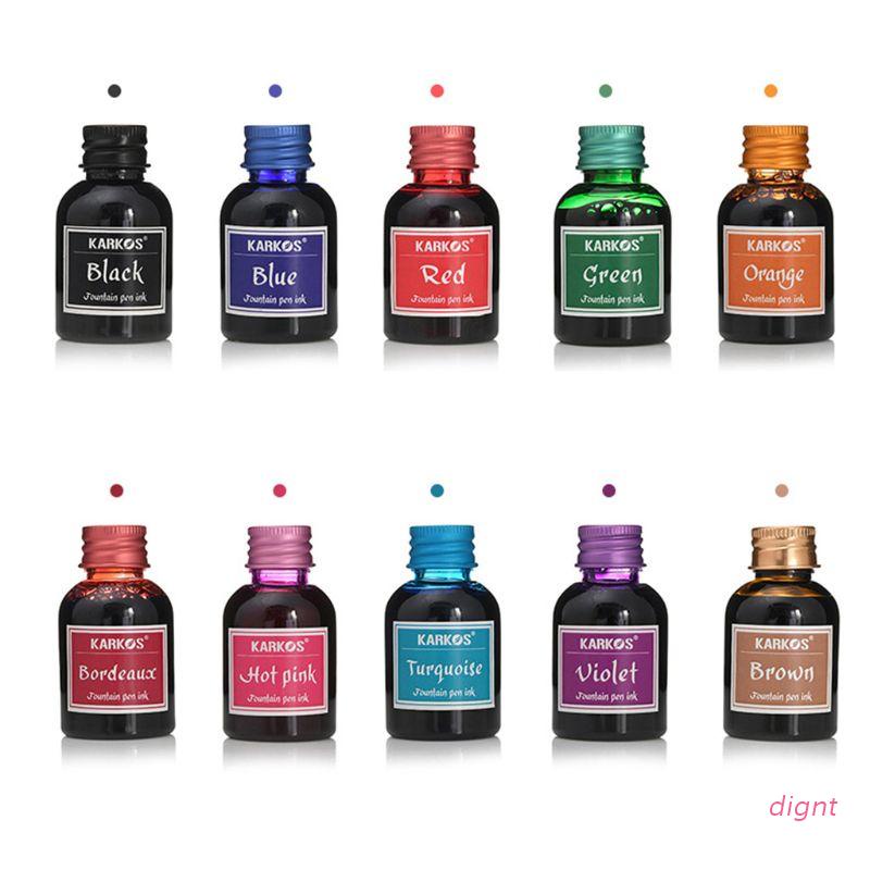Chai mực nhiều màu tùy chọn 30ml cho văn phòng trường học