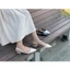 Giày cao gót Annmodels slingback khoét eo mũi nhọn phối dây hở gót cao 2cm _Min331