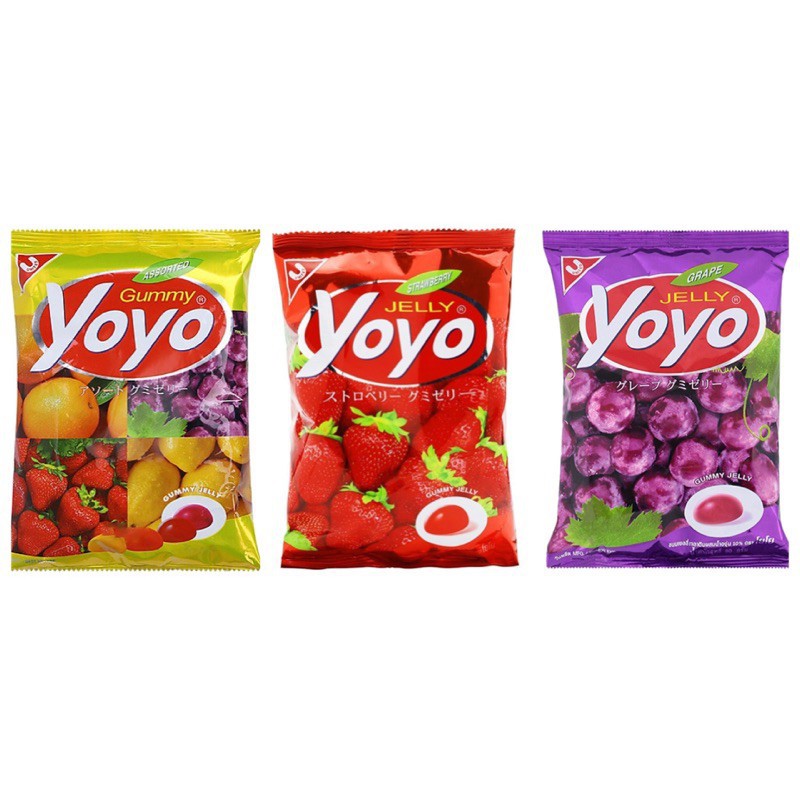 Kẹo dẻo trái cây Yoyo Gummy Jelly 80g Shopee Việt Nam