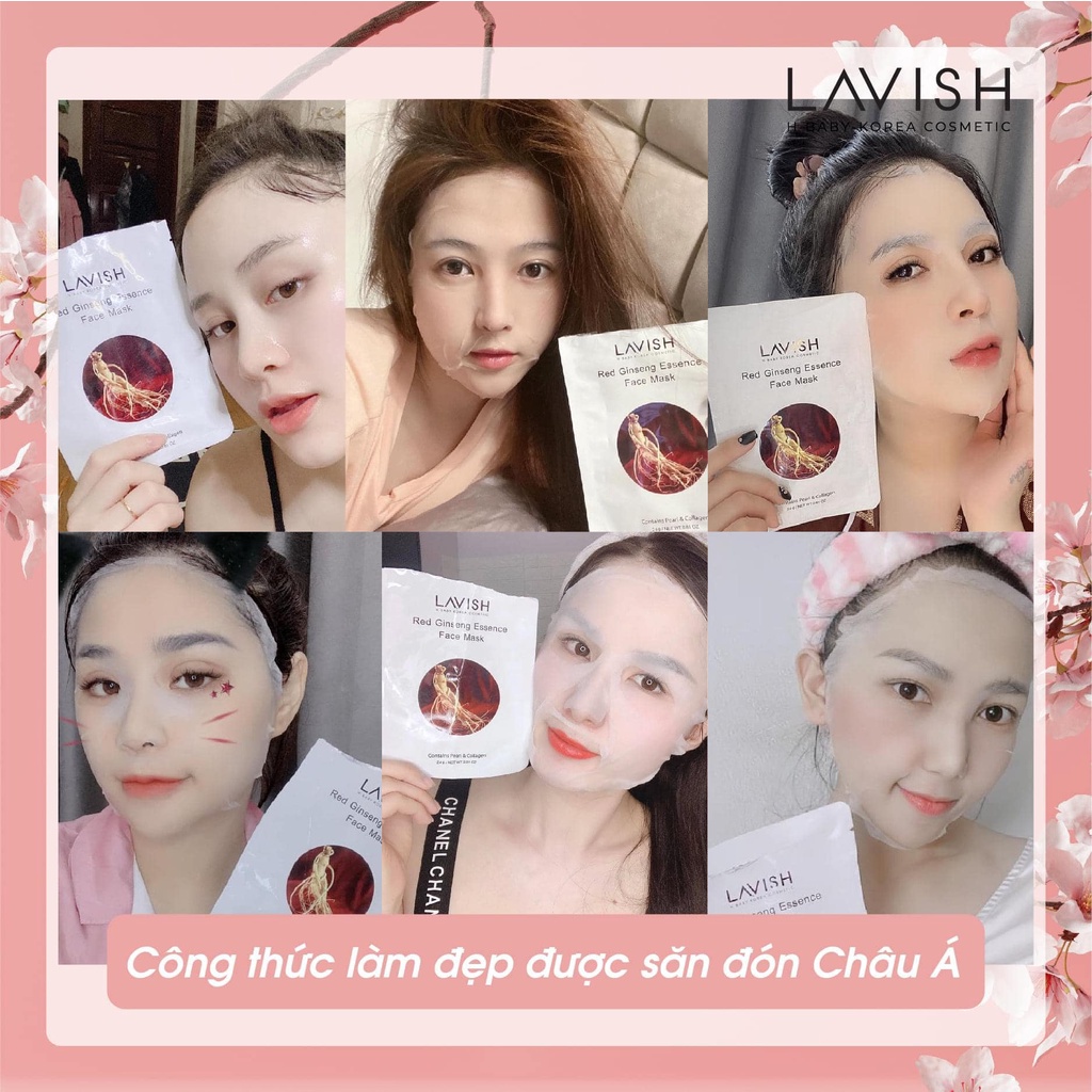 Ảnh MẶT NẠ HỒNG SÂM 6 NĂM TUỔI - LAVISH H BABY 3
