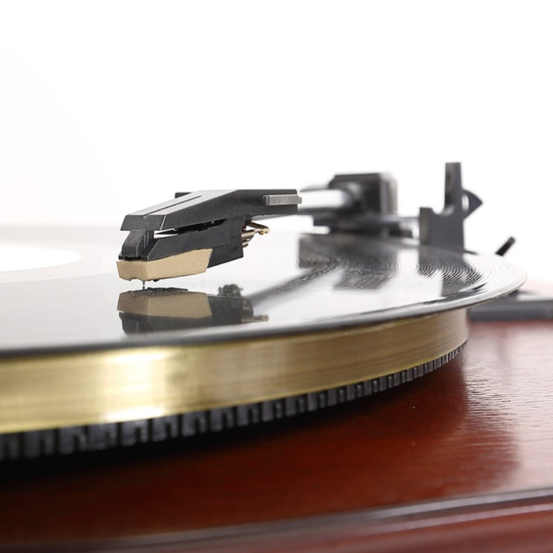 2 Chiếc LP Bàn Xoay Máy Hát Kim Cương Stylus Kim Cho Máy Nghe Nhạc Ghi Âm Vàng
