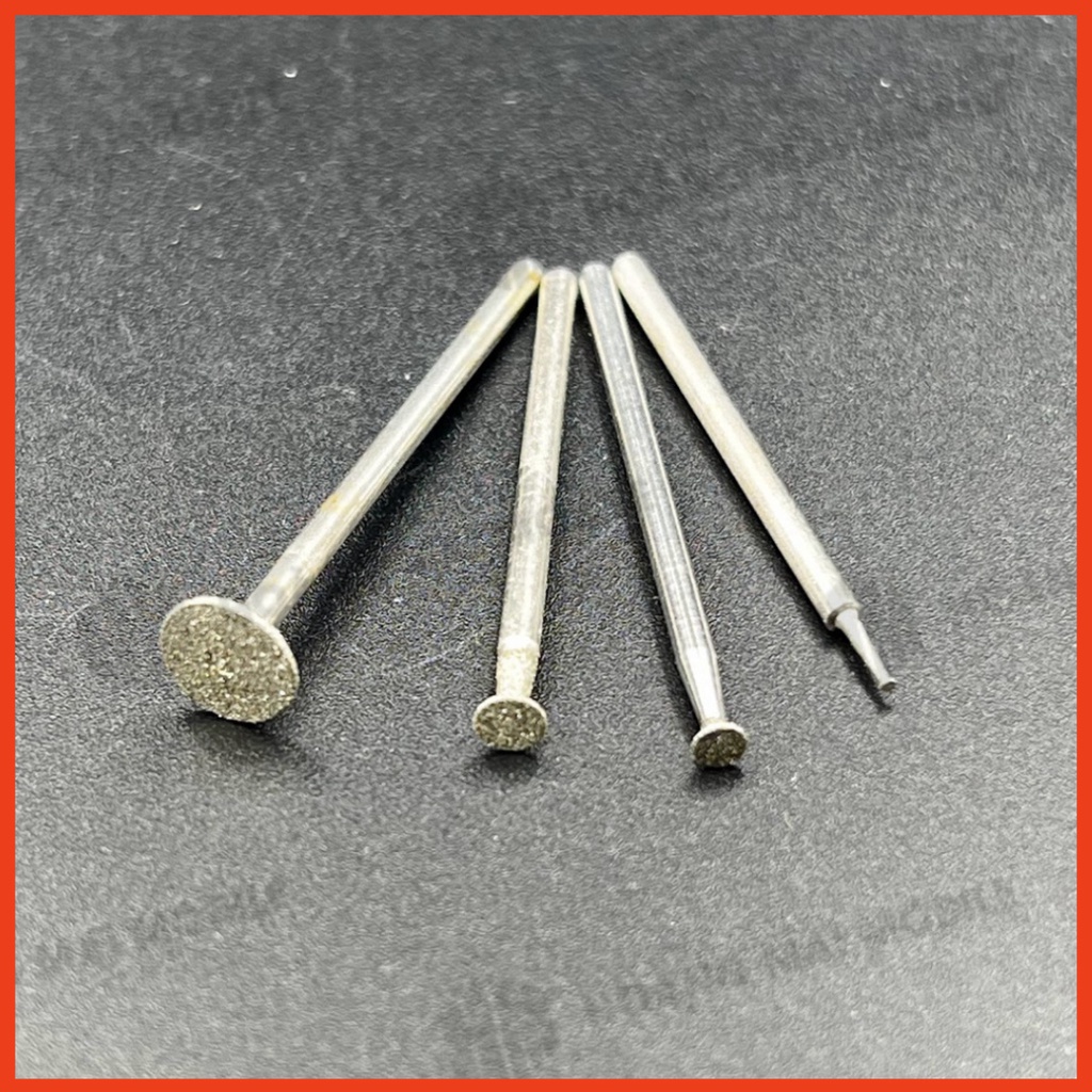 Mũi mài cắt nhỏ IC màn, viền camera, lấy mí, cắt ron sửa điện thoại trục 3.0mm, loại bọc bao bì xanh