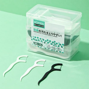 COMBO 3 hộp tăm chỉ nha khoa KOMEKI Japan chính hãng, thay thế tăm tre, ngăn ngừa viêm nướu