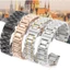 Dây Đeo Đồng Hồ Dạng Nhấn Đôi Bằng Inox 12/14/16/17/18/19/20/22mm Chuyên Dụng