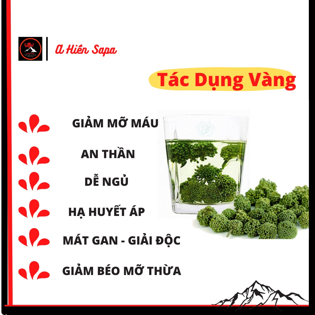 Thiết kế của Nụ Hoa Tam Thấtây Bắc Sapa Gói 500gr Loại 1
