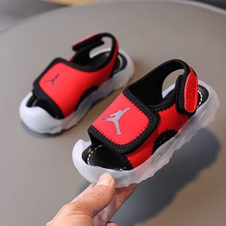 PS1 Xăng đan Bóng Rổ Cho Bé Trai Bé Gái Unisex Thoáng Khí Mùa Hè Giày Đi Biển Phong Cách Hàn Quốc Dép Mềm Thường Ngày SP1