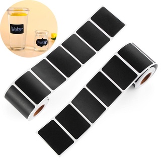 MEGOCE 150 Cái / cuộn Nhãn Dán Gia Vị Chống Thấm Nước Nhà Bảng Đen Nhãn